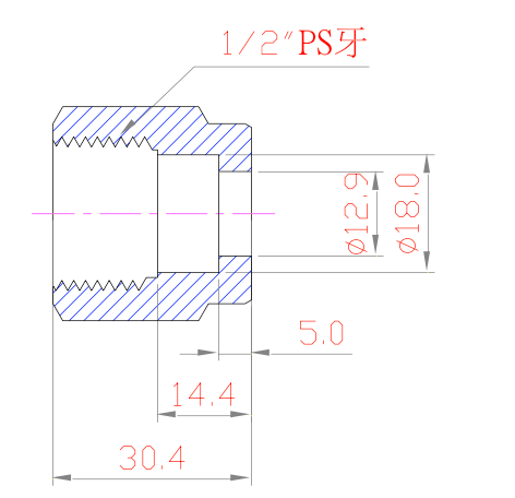PFA/PP 三通 T字接頭:圖片 4