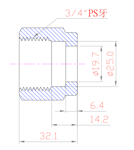 PFA/PP 三通 T字接頭:圖片 12