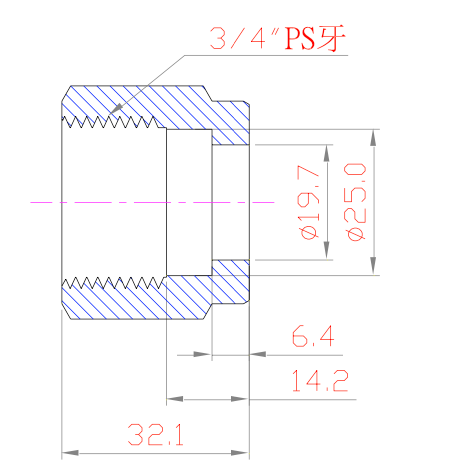 PFA/PP 三通 T字接頭:圖片 16